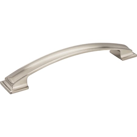 Jeffrey Alexander 160 mm Center-to-Center Satin Nickel Square Annadale Cabinet Pull 435-160SN